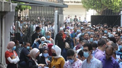 زحام بوسط البلد على وظائف ملتقى 