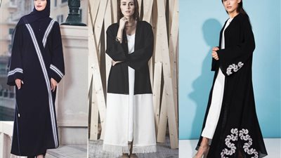 الـ«مونوكروم» الأكثر رواجًا.. أبرز موديلات عبايات صيف 2021