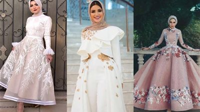 أبرز 9 موديلات فساتين محجبات تناسب الحفلات والخروجات