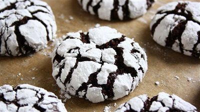 طريقة عمل كوكيز الشوكولاتة المتشقق