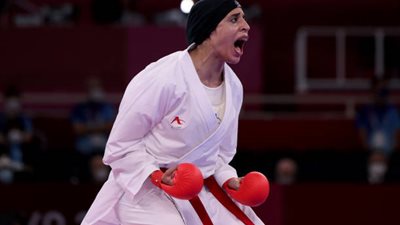 أشرف صبحي يقرر زيادة مكافأة فريال أشرف بعد ذهبية طوكيو