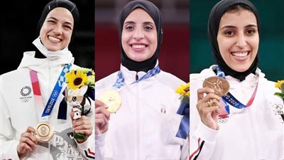 لاعبات رفعن اسم مصر في طوكيو 2020