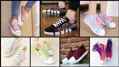 «علشان فرهدة سنة أولى جامعة».. كوتشيات وأحذية عصرية ومريحة 