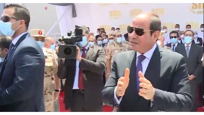 الرئيس السيسي لأهالي الريف: هعمل شبكة اتصالات جوة القرية زي اللي في المدينة