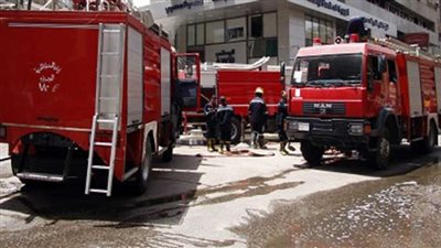 السيطرة على حريق اندلع داخل سوق الخضار في العتبة