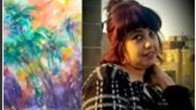 فنانة تشكيلية ترسم لوحات تعبر عن حرائق الجزائر: هدف الحياة أصبح نفس سبب الموت