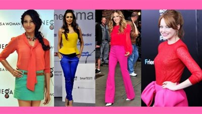 6 نصائح لارتداء ملابس بألوان زاهية وجريئة