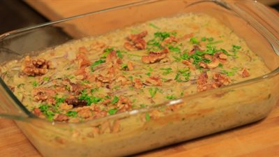 طريقة عمل سمك فيليه بالطحينة