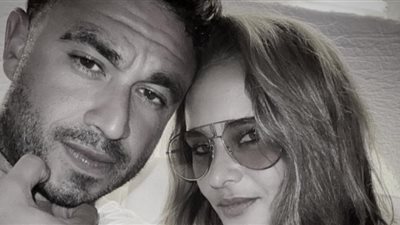 نيللي كريم تحتفل بعيد الميلاد الأول لـ هشام عاشور بعد زواجهما