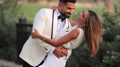 أول صور من كتب كتاب أحمد سعد على عروسته الجديدة علياء