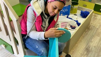 «همسة صبحي».. مهندسة أحبت الأطفال فصممت غرف نومهم بأساطير أفلام الكرتون