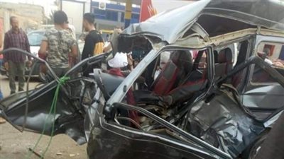 في حادث مروع.. مصرع موظفة وزوجها ونجلتها بالفيوم