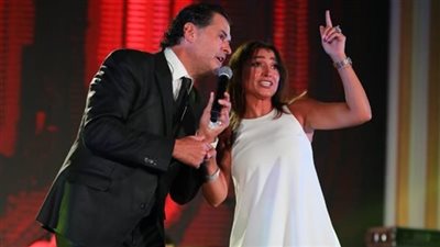 روجينا وراغب علامة في وصلة رقص على 