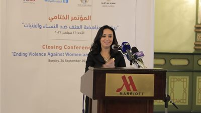 مايا مرسي: الدولة تسعى الى تمكين المرأة في كافة المجالات 