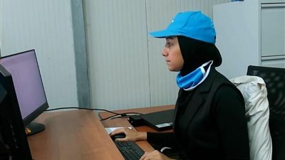 مي عبد الوهاب.. مهندسة مصرية تظهر براعتها في جنوب السودان