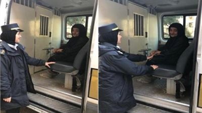 في لفتة إنسانية.. الأمن يساعد مسنة لصرف معاشها 