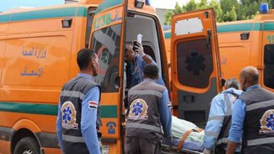 مصرع سيدة وابنتها في حادث انقلاب سيارة بالهرم