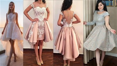 مناسبة لكل الأذواق.. مجموعة من الفساتين ذات التصميمات المبتكرة.. صور  