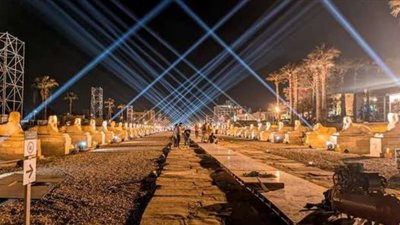 بث مباشر.. حفل افتتاح طريق الكباش بالأقصر