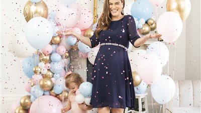 حفل اكتشاف نوع الجنين.. «تقليعة جديدة» وتقليد للأجانب| صور