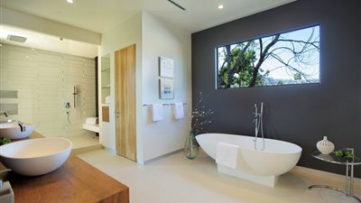 لو حمامك صغير أو كبير.. أحدث ديكورات الحمامات المودرن 