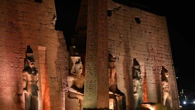 حفيدات الفراعنة.. أربع نساء صنعن نجاح حفل افتتاح طريق الكباش| صور