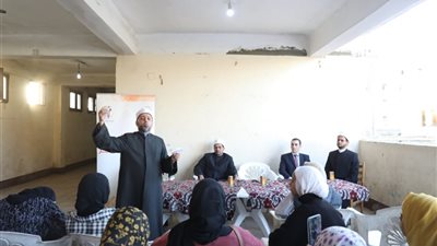 «قومي المرأة» يعقد لقاءً لمناهضة العنف الأسري في كوم أمبو| صور