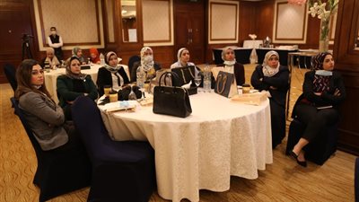عضوات هيئة قضايا الدولة يحضرن التدريب التفاعلي للقومي للمرأة