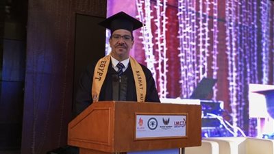 نشأت عبد العليم يحصل على الدكتوراه في «أثر التحكيم على العلاقات السياسية الدولية»