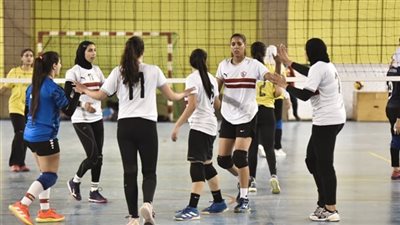 سيدات طائرة الزمالك يخسرن أمام سبورتنج في الدوري