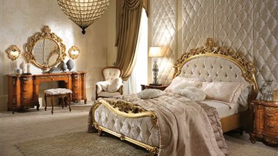 فخامة وشياكة.. أحدث تصاميم غرف النوم الكلاسيكية| صور