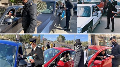 استمرارًا لاحتفالات عيد الشرطة.. توزيع الورد والهدايا واستخراج المستندات الشرطية بالمجان