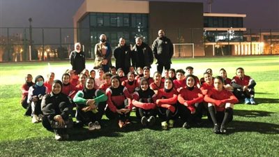 دينا الرفاعي تزور معسكر منتخب الكرة النسائي لهذا السبب