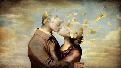 لحظة حب خالدة.. «عشاق حسنلو» وأقدم بوسة في تاريخ البشرية| صور