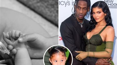 بعد ولادته بـ9 أيام.. كايلي جينر تعلن اسم طفلها الثاني