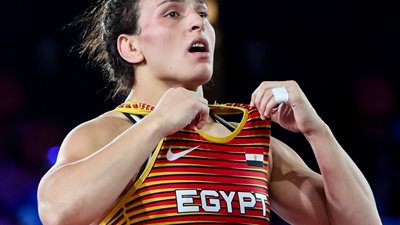 سمر حمزة تطير للمشاركة في البطولة الدولية للمصارعة بتركيا 