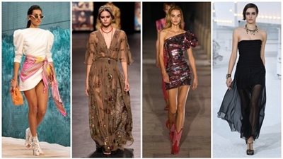 موضة ربيع وصيف 2022.. فساتين التل القصيرة تبرز أنوثتك في المناسبات