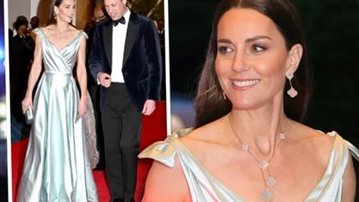 «كـأميرات ديزني» دوقة كامبريدج تتألق بإطلالة ساحرة في جزر البهاما