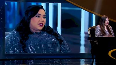 «على طول في سيرتي كأني مرات أبوها».. إنتصار تُهاجم شيماء سيف في «العرافة»| فيديو