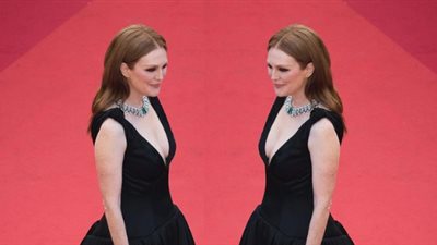 «أسطورة هوليوود» جوليان مور عنوان الفخامة على الريد كاربت بمهرجان كان السينمائي