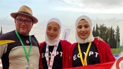 بطلات مصر بألعاب القوى يتألقن في البطولة العربية.. فيديو