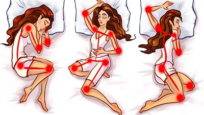 «محاربة التجاعيد وانتهاء مشاكل المعدة» اختاري وضعية النوم المناسبة لكِ بشكل علمي