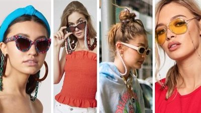 المربعة وعيون القطة.. موضة النظارات الشمسية لصيف 2022| صور
