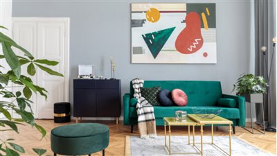 المعيشة أهم غرفة.. أساسيات لا تغفلي عنها عند تصميم ديكور منزلك