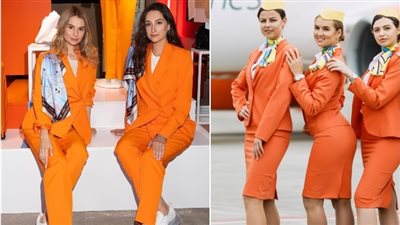 بالكوتشي والبنطلون.. مضيفات شركات طيران عالمية اخترن «الكاجوال»| صور