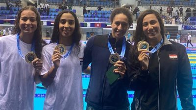 بطلات مصر للسباحة يواصلن تصدرهن للبطولة العربية بالجزائر