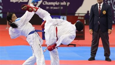 4 ميداليات لمصر في افتتاح اليوم الثاني للبطولة العربية للكاراتيه