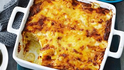 لعشاء خفيف.. طريقة عمل البطاطا بالبشاميل