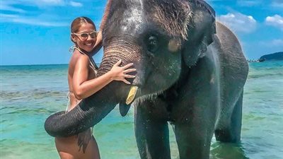 مخيم الفيلة.. اركبي «الزلومة» واستحمي في الطين بأجمل معسكر في تايلاند