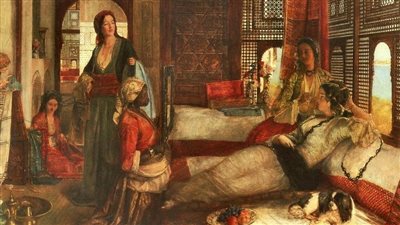 الإنجليزية جوليا إبيني «أردنية الأصل» تُجسد التراث الإسلامي في أعمالها الفنية.. فيديو جراف